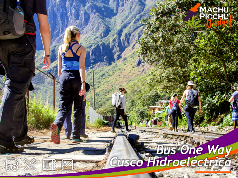 Pasajes en Bus de Cusco a Hidroeléctrica One Way