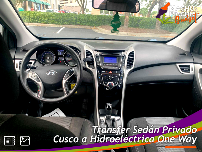 Servicio Privado Cusco Hidroeléctrica One Way (Auto Privado Sedán)
