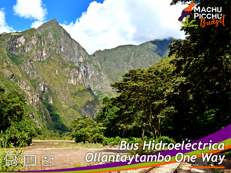 Pasajes en Bus de Hidroeléctrica a Ollantaytambo One Way